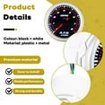 thumbnail image 5 of 2Inch 52mm Auto Car Tachometer Tacho Gauge 0-8000 RPM 12V Universal Car Motor White Led Meter Pointer RPM, 5 of 7