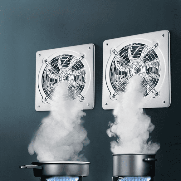 Exhaust Fan Axial Fan Exhaust Fan Kitchen Oil Fume Powerful Exhaust Fan Industrial Ventilation Fan