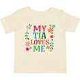 thumbnail image 3 of Inktastic My Tia Loves Me Niece Girls Baby T-Shirt, 3 of 5