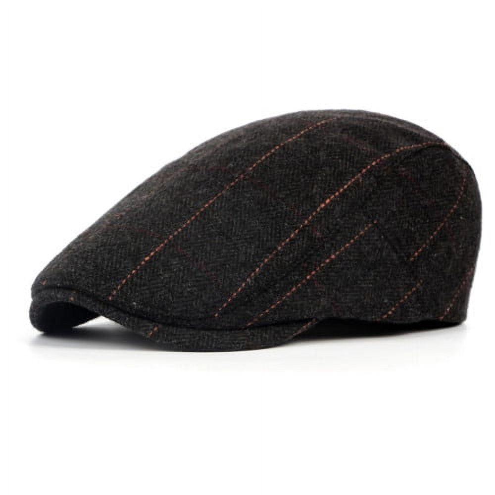Visland Men Newsboy Cap, Fashion Vintage Casual Striped Button Visland Men Newsboy Cap, Fashion Vintage Casual Striped Button