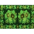thumbnail image 1 of Ahgly Company Indoor Rectangle Persian Green Traditional Area Rugs, 7' x 10', 1 of 1