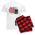 thumbnail image 6 of CafePress - Love Is In The Air Men's Light Pajamas - Men's Light Loose Fit Cotton Pajama Set, 6 of 7