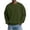 #Army Green, variant on DPTALR Men's Casual Loose Fashion Round Neck Long Sleeve Pullover Shirt Top,Navy, L