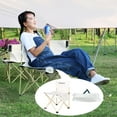 thumbnail image 4 of Silla de camping, silla plegable portátil, compacta y resistente, para exteriores, senderismo, METRO Zulema Asiento plegable al aire libre, 4 of 7
