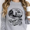 thumbnail image 2 of Sudadera con capucha de campamento Crystal Lake Sweathirts para Halloween, camisa de películas de miedo, camiseta de película de terror, sudadera informal de manga larga Unisex, 2 of 3