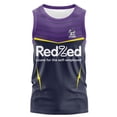 thumbnail image 3 of Camiseta sin mangas para hombre de rugby individual local/visitante/regimiento/indígena del Melbourne Storm 2024 (nombre y número personalizados), 3 of 5