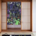 thumbnail image 1 of Cortinas opacas para decoración del hogar de niñas y niños, cortinas térmicas con ojales de animación de Pesadilla antes de Navidad, cortinas opacas para dormitorio y sala de estar, 1 of 7