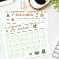 thumbnail image 4 of CxhicLuv 2026 Calendar with Seasonal Illustrations, 12-Month Wall Calendar, Sturdy Binding & Large Date Boxes for Planning, Perfect for Office, Home & Daily Scheduling, Gift for All Ages, 4 of 4