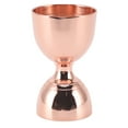 thumbnail image 1 of Jigger de Bar, Cocktail en Acier Inoxydable Jigger Large Ouverture Moins de Déchets pour Boisson 30/60ml Or Rose, 1 of 8