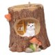 thumbnail image 3 of colgante de tocón de árbol y cactus suculentas de animales, de resina para s, s de bonsái agujero, perfecto para d Gato CUTICAT Maceta suculenta, 3 of 8