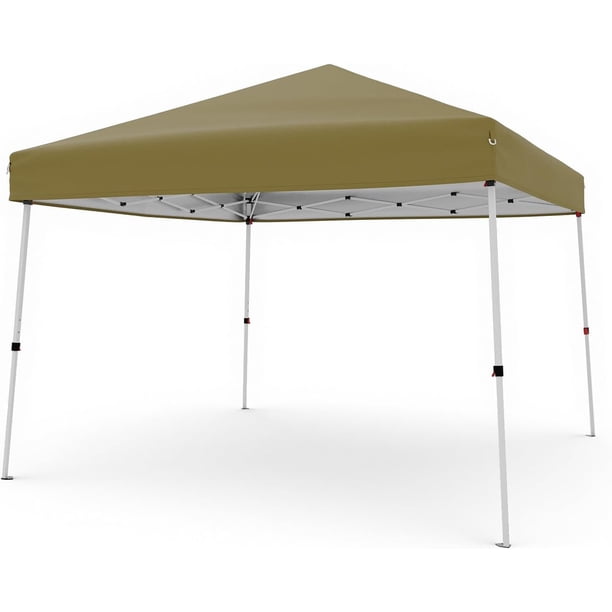 Carpa Desplegable 10x10 Pies – Toldo 8x8 Pies – Refugio Portátil – Incluye Bolsa de Transporte – Patio, Jardín, Playa y Campamento