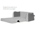 thumbnail image 2 of P'kolino Little Reader Children's Sofa, Grey, 2 of 5