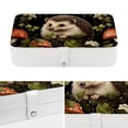thumbnail image 4 of Hedgehog PU Leather Jewelry Box Display Case with Removable Compartment and Bracelet Holder - Portable Storage Container, 4 of 6