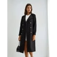thumbnail image 2 of Buttoned Light Trenchcoat with a Belt, 2 of 4