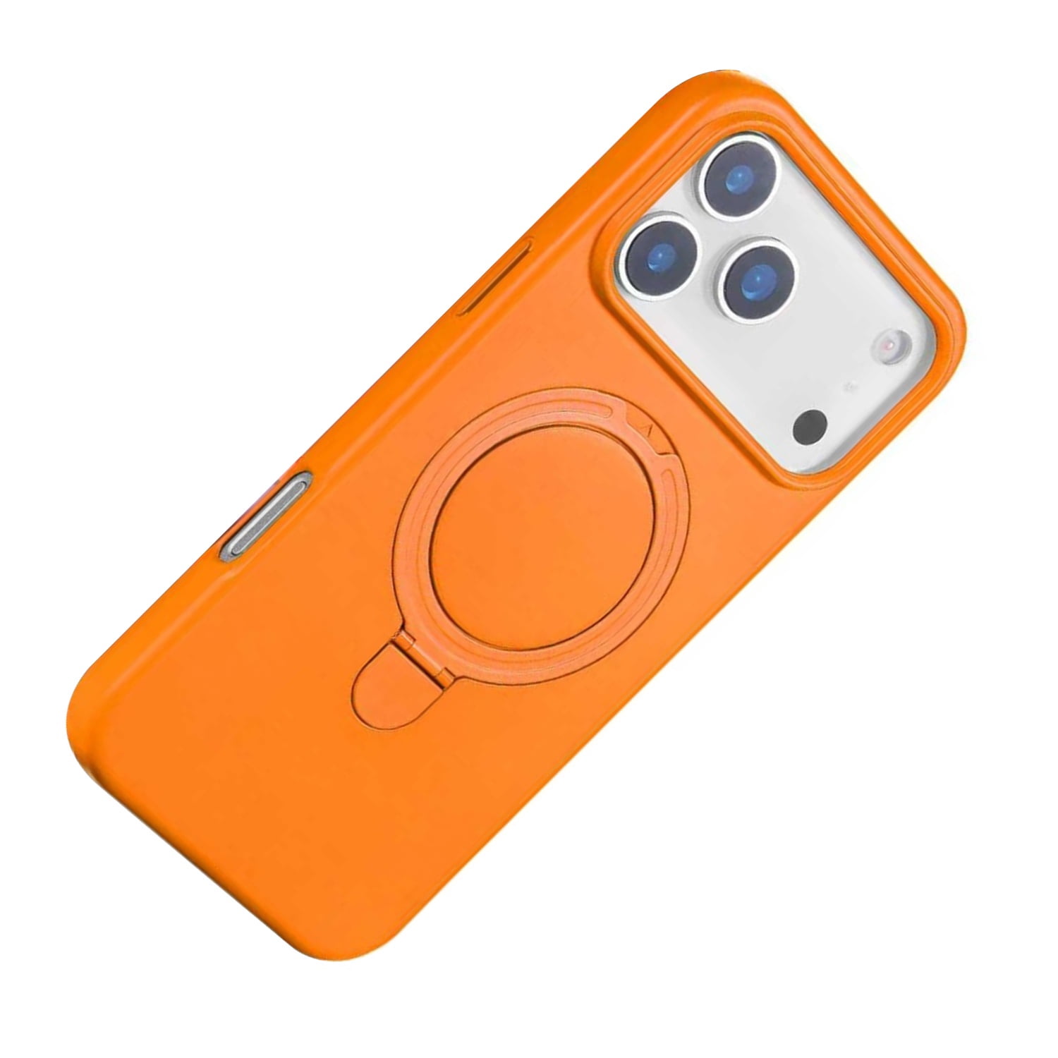 Protective Silicone Stand Case with Magsafe for iPhone 17 Pro - Orange