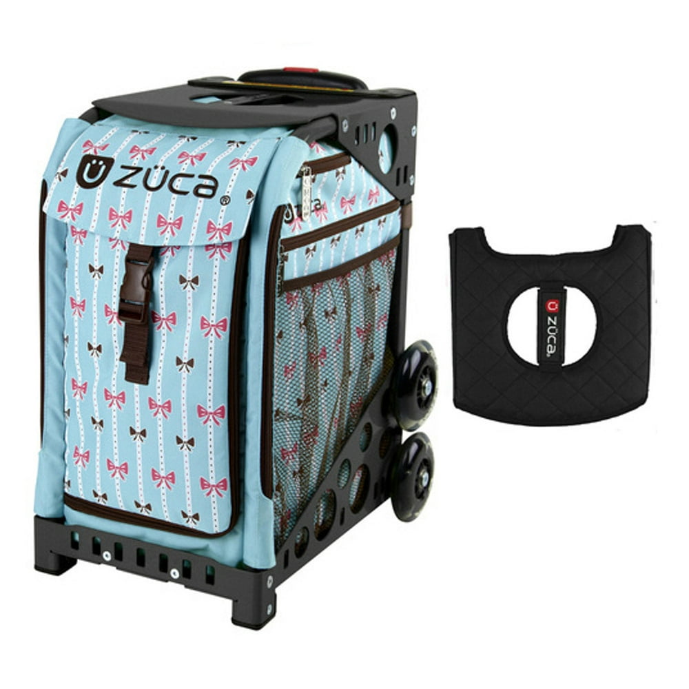 ZUCA Zuca Sport Bag Bowz with Gift Black/Pink Seat Cover (Black Frame)
