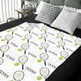 thumbnail image 7 of Tennis Blanket for Boys Girls, Tennis Gifts Soft Plush Flannel Throw Blanket for Kids Teen Adults Men, Tennis Fan Sport Fleece Blanket for Birthday Graduation Children's Day Travel in(30"x40"), 7 of 7
