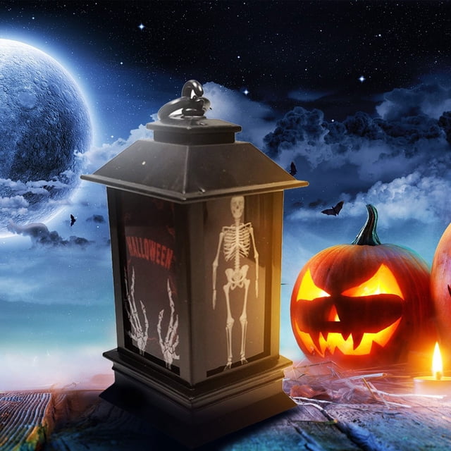 TopLLC Night Lights Halloween LED Lighted Night Light Decorative Props Plastic Glowing Night 3PCS Decorative lights