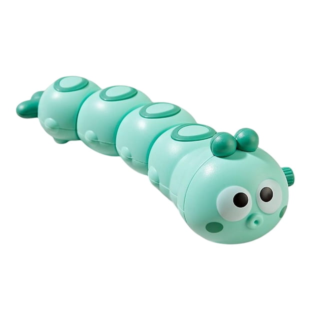 Juguetes de oruga de dibujos animados Juguetes educativos Juguetes para pequeños Juguetes sensoriales interactivos para padres e hijos para niño Verde CUTICAT Juguetes de oruga