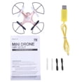 thumbnail image 1 of Control WiFi Quadcopter Altitude Hold 3D Rolling RC Drone Toy con cámara HD (rosa), 1 of 8