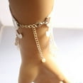 thumbnail image 7 of Soumake Wedding Bride Vintage Exquisite Faux Pearl Lace Bracelet With Ring Jewelry Fashion, 7 of 7