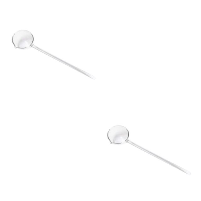 Guardoinrt Ladle Spoon for Cooking Sauces and Gravy in Restaurants Yellow 252x62mm 2Set