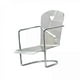 thumbnail image 1 of 3xModel Armchair Dollhouse Miniature Metal Furniture Chair Decoration Ornament, 1 of 5