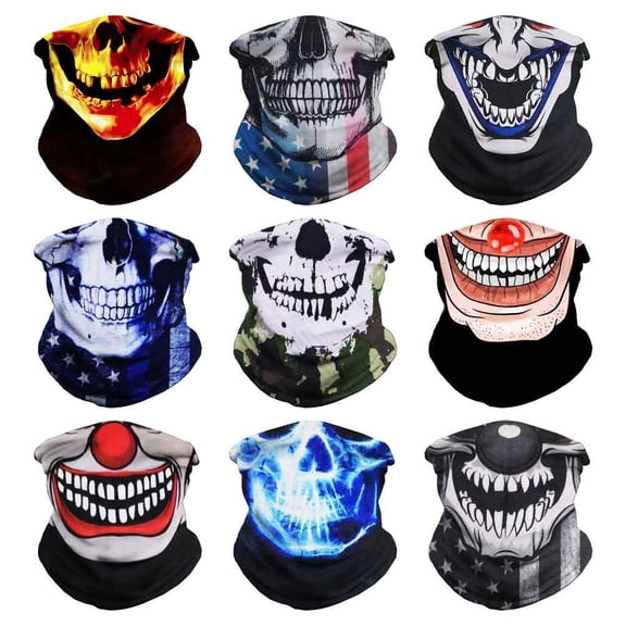 Bandana, pañuelo que cubre la cabeza, bufanda, máscara, calentador de cuello