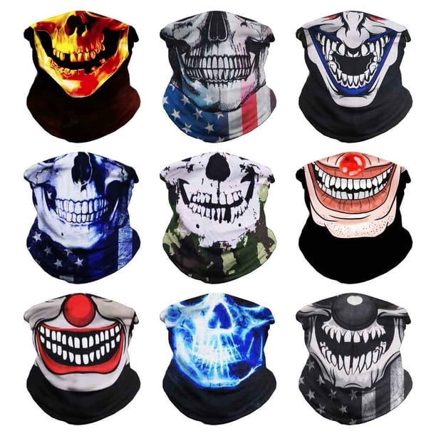 Bandana, pañuelo que cubre la cabeza, bufanda, máscara, calentador de cuello
