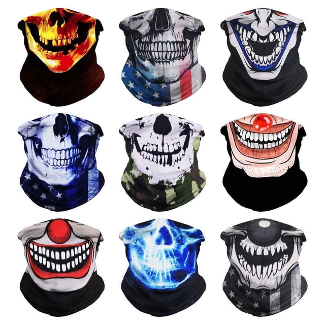 Bandana, pañuelo que cubre la cabeza, bufanda, máscara, calentador de cuello