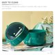 thumbnail image 3 of unbranded Bote De Basura Resistente Y Práctico Con Verde Oscuro Para Escritorio Y Cocina, 3 of 8