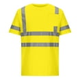 thumbnail image 6 of purcolt High Visibility Shirts for Men Class 3 Hi Vis Reflective Safety Construction Shirts for Men Women, Short Sleeve Work Shirts with Pocket, Meet ANSI, 6 of 8
