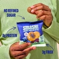 thumbnail image 2 of Smash Foods Cashew Butter & Blueberry Jammy Protein Bites, 8g Protein, Gluten-Free, 4 Count, 2 of 7