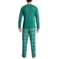 thumbnail image 4 of Muk Luks Soft Knit Matching Family Pajama Set , EvergrnPld/Trees, 1X, 4 of 4