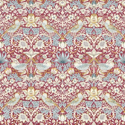 Clarke & Clarke William Morris Collection Strawberry Thief Wallpaper