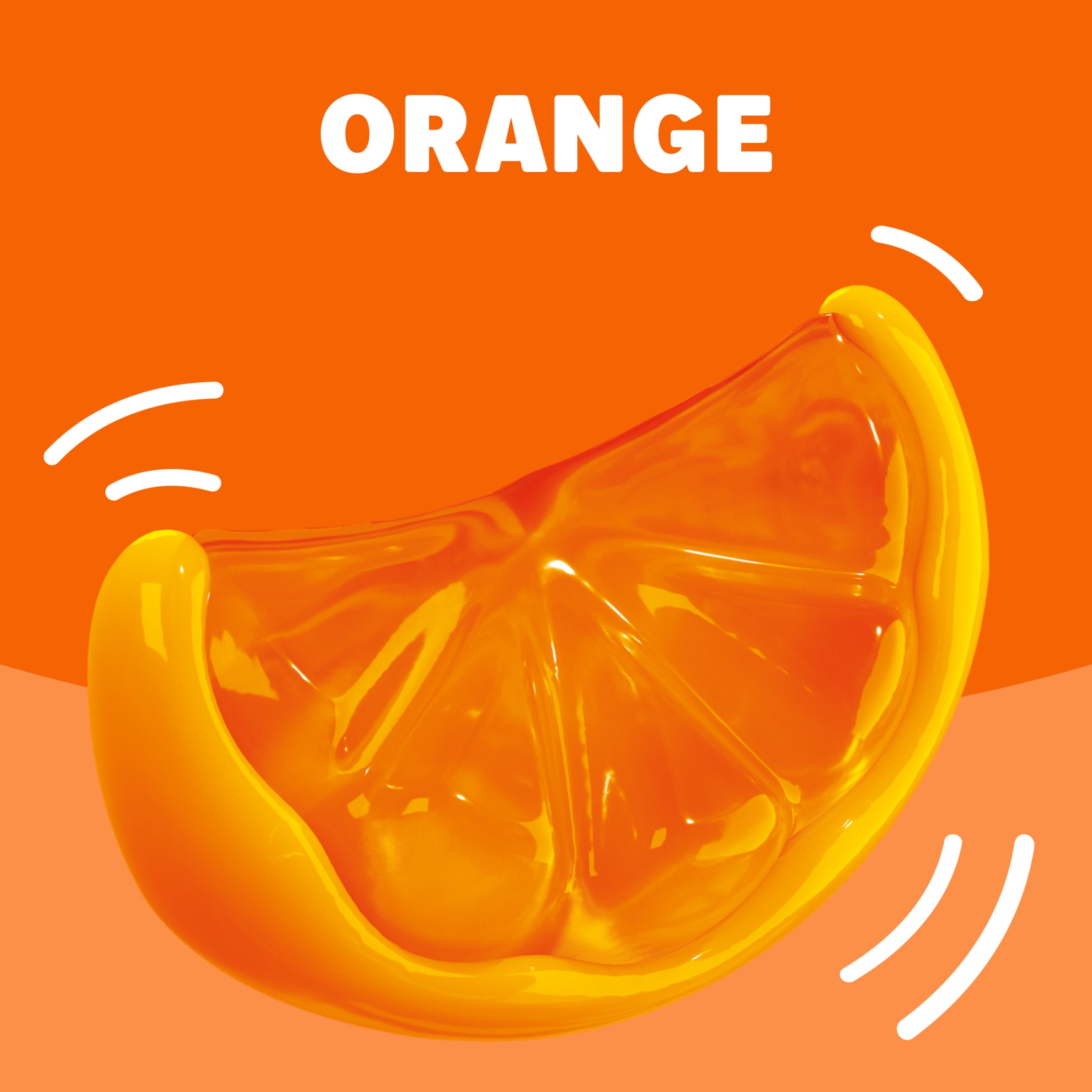 (2 pack) Jell-O Orange Gelatin Dessert Mix, Family Size, 6 oz Box