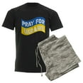 thumbnail image 6 of CafePress - Pray For Ukraine Pajamas - Men's Dark Loose Fit Cotton Pajama Set, 6 of 7