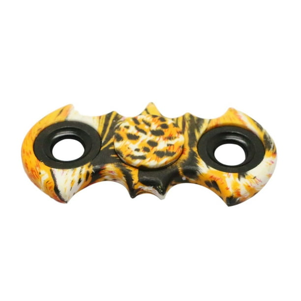 Noctilucent Hand Spinner Special Bat Appearance Design With Stylish Printing  