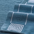 thumbnail image 2 of REGALWOVEN Bath Towels Set Pack of 2, Soft Highly Absorbent Bath Towels Quick Drying Towels for Body Blue-2 28' x 56', 2 of 8