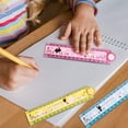 thumbnail image 6 of Cute Piano Folding Ruler, Foldable Straight Ruler with Edge, Double Sided Scale Ruler for scholars, 30Cm Compact Measuring Tool for office Math Homework, 1 Ruler, 6 of 9