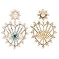 thumbnail image 3 of Pendientes, Pendientes de aleación de moda Pendientes de perlas tachonados con diamantes Pendientes de diamantes Rendimiento comprobado, 3 of 14
