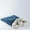 Blue, variant on Winter Warm Indoor Cat Bed Reversible Cozy Sleeping for Home Use