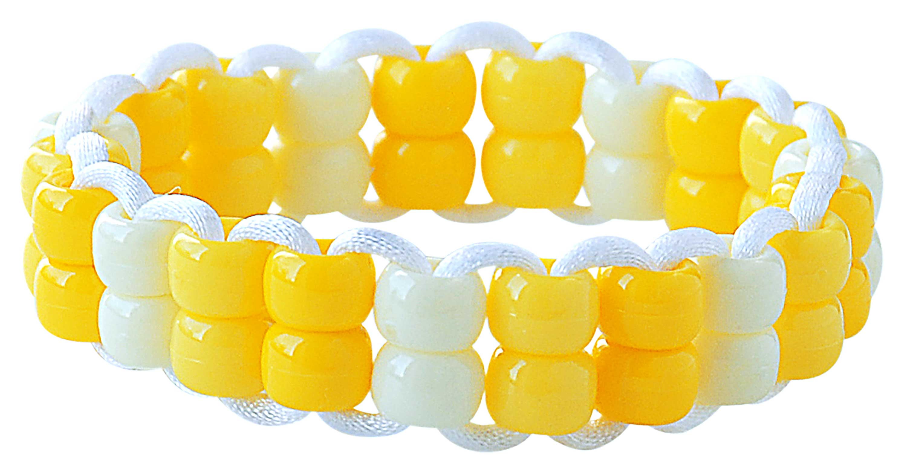 Hello Hobby 9x6mm Plastic Pony Beads 500 Pieces Ombré Mix in