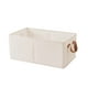 thumbnail image 1 of Caja de Almacenamiento de Tela con Estructura de Acero - Organizador de Armario Plegable de 45,7 X 27,9 X 20,3 Cm con Asa, Cestas Apilables para Ropa, Juguetes y Libros, Diseño Plegable, 1 of 1