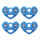 thumbnail image 1 of 4X Polea Doble Escalada en Forma de Corazon Cuerda de Cable de Acero 13mm Dispositivo de Escalada Carretilla Rapido Grande Tiroles 24KN, 1 of 5