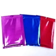 thumbnail image 3 of 100 Pcs Aluminum Foil Packaging Bags Resealable Zipper Zealed Bags Reusable Food Pouches For Coffee Beans Cookies, 3 of 3