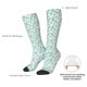 thumbnail image 4 of Fotbe Daisy Floral A Calcetas Divertidas Estampadas para Hombre y Mujer, Calcetas de Algodón hasta la Rodilla para Caminar, Correr, Enfermería y Embarazo, 4 of 6