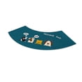 thumbnail image 4 of yuksok Bathtub Mat Floor Mat Foot Rug Curved Shower Mat for Laundry Room Tub Shower C, 4 of 9