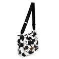 thumbnail image 5 of Wrangler Western Women Crossbody Bucket Purse Large Leather Shoulder Bag with Adjustable Strap, COW-Black, 5 of 7