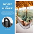 thumbnail image 3 of Soimiss 1Set Black Ceiling Hook Kit for Hanging Plants and Hammocks Made of Waterproof Stainless Steel, 3 of 7